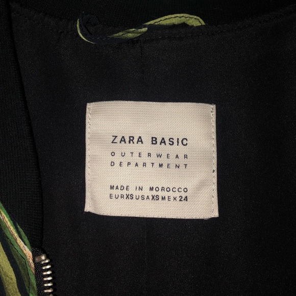 Zara Bird of Paradise Bomber Jacket - Picture 5 of 5